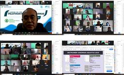 E-Learning dan Zoom Meeting Pelatihan Petugas Sakernas Agustus 2020