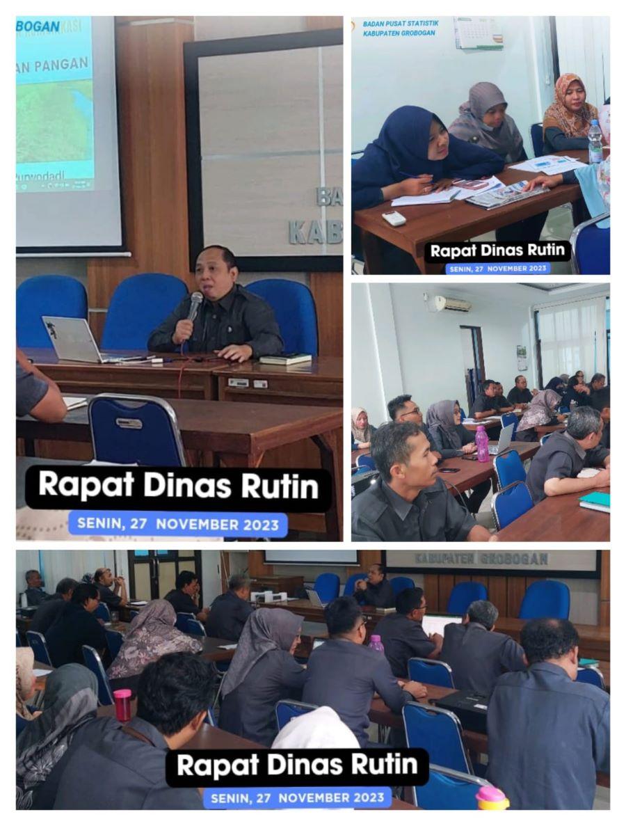 Rapat Dinas Rutin, 27 November 2023