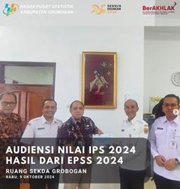 AUDIENCE OF IPS VALUES 2024 RESULTS OF EPSS 2024 GROBOGAN REGIONAL SECRETARY SCHOOL Room