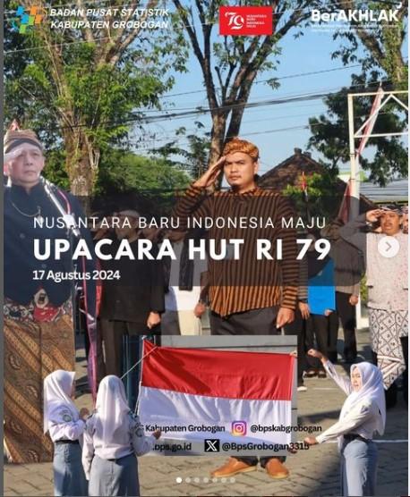 79th Anniversary of the Republic of Indonesia Anniversary Ceremony