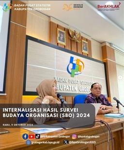 INTERNALIZATION OF ORGANIZATIONAL CULTURE SURVEY RESULTS