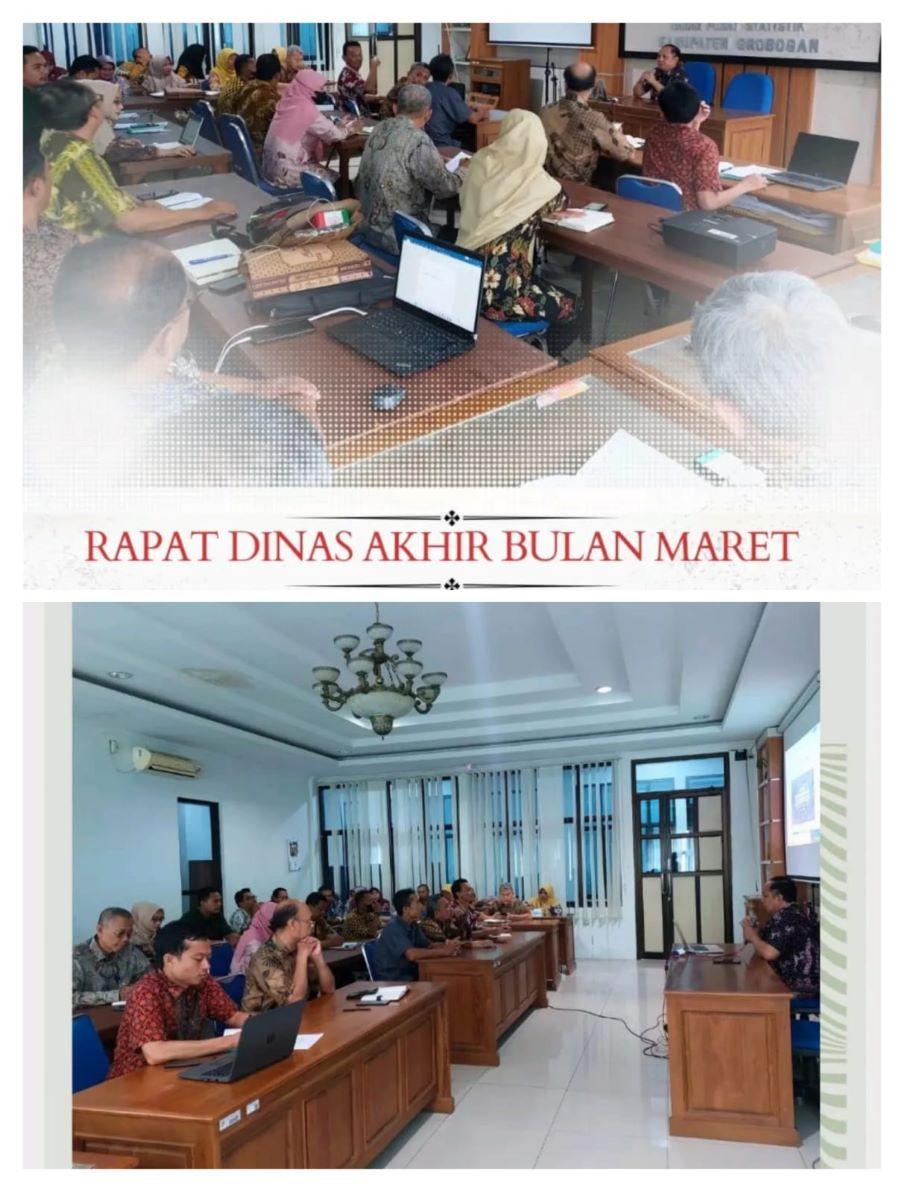 Rapat Dinas Akhir Bulan Maret 2024