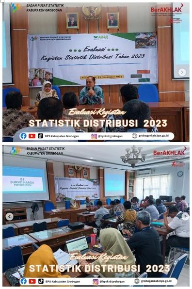 Evaluasi Kegiatan Statistik Distribusi Tahun 2023