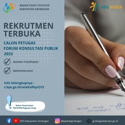 REKRUTMEN PETUGAS FKP REGSOSEK TAHUN 2023