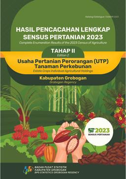 HASIL PENCACAHAN LENGKAP SENSUS PERTANIAN 2023 TAHAP II Usaha Pertanian Perorangan (UTP) Tanaman Perkebunan Kabupaten Grobogan