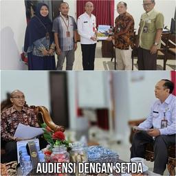 AUDIENSI DENGAN SETDA