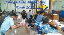 Brifing Survei Galian dan Cative Power