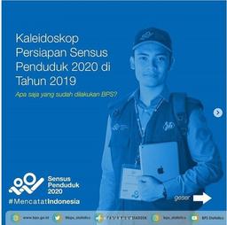 What will BPS-Statistics Indonesia do in 2019 to prepare for the 2020 Population Census?